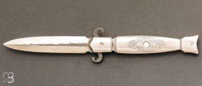    Dague flipper par Tim Bernard - Acier inoxydable et lame en RWL34