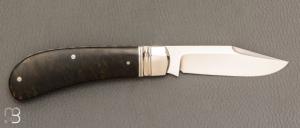   Couteau " Lanny's clip " de Craig Brewer - Rag Micarta