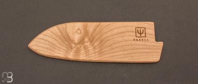 Saya en bois d'honoki - Yaxell - Santoku 16,5 cm