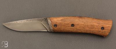    Couteau "Brodir" de Romain Daloux - Noyer et lame acier XC75 