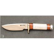 Couteau droit Randall N°25 Trapper - Bois de cerf