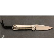 Couteau petit Sebenza Insert Mammouth de Chris Reeve