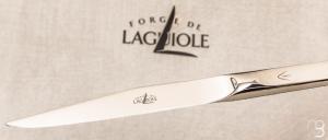 Coffret de 6 couteaux de table Dayat brillants Signature Forge de Laguiole