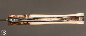  Couteau " 1515 collection Zulu " par Manu Laplace - Os et Palmier