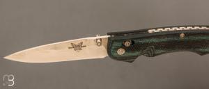   Couteau " 770 Grn/Blk Osborne " par BENCHMADE - #188/500