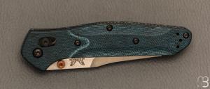   Couteau de poche BENCHMADE Osborne 940 Denim Micarta - BN940_04