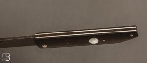    Couteau " Balthazard " de collection par Benjamin Mittay - Ebène et lame en 80crv2