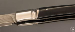   Couteau " Bec "  custom par Raphaël Durand - Suminagashi SGPS et G10