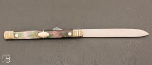   Couteau de poche " Comte " Type 18ème par Mathieu Herrero