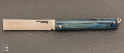 Couteau "L'Olonnois" de L'atelier du capitaine - Hêtre échauffé stabilisé