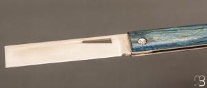 Couteau "L'Olonnois" de L'atelier du capitaine - Hêtre échauffé stabilisé