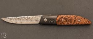   Couteau " Large Ball Release " custom par Des Horn