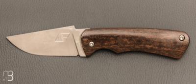   Couteau " Le 05 " par MTBlades Benjamin Thuillier - Paperstone et lame en 14C28