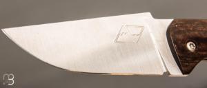   Couteau " Le 05 " par MTBlades Benjamin Thuillier - Paperstone et lame en 14C28