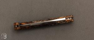    Couteau " Marcos " pliant de Cyril Kalisz - Amboine et RWL34