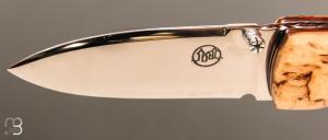 Couteau " Monterey " par Citadel - Loupe de bouleau et Böhler N690Co