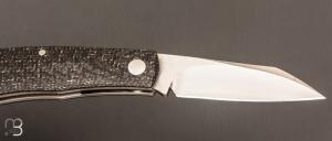   Couteau " Nativ Mini "  par Aleksandr Vetrov - Fibre de carbone / Elmax