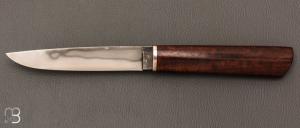  Couteau " Puukko " custom de Anthony Brochier - Gidgee et lame en C130