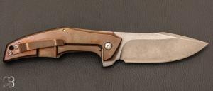  Couteau " Rowdy HiTech " par Gerry McGinnis design Tashi Bharucha