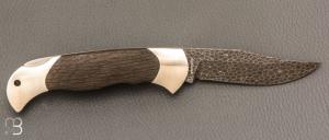  Couteau Böker Solingen - Scout Bog Oak Damast N°75/199  - 112124DAM