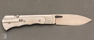   Couteau " Skipper" pliant de Éric Parmentier - Gravure d'Elisabeth Da Justa