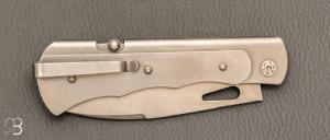   Couteau " Skipper" pliant de Éric Parmentier - Gravure d'Elisabeth Da Justa