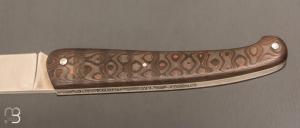   Couteau " Slipjoint " de collection par Jean-Michel Cayron - Fatcarbon® 