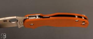  Couteau Spyderco Sage 5 G10 CPM Rex-121 Sprint Run - C123GBORP