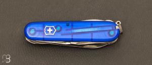 Couteau Suisse Victorinox Huntsman Bleu Translucide - 1.3713.T2