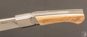   Couteau " Wallace " custom par Frédéric Augé - Mammouth et RWL-34