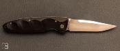 Couteau pliant MC-23 Black Pakka Wood VG-10 par MCUSTA