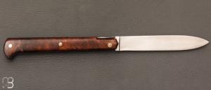   Couteau " Issoire " de Jérôme Latreille - Bois de fer