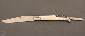   Couteau " Laguiole 3 pièces " par Romain Alvarez - RWL-34 et mammouth