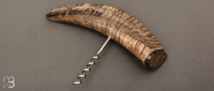  Tire-bouchon en corne de bélier de José Viale