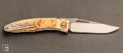 Couteau Mnandi  Box Elder Drop point de Chris Reeve - MNA-1008