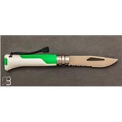 Couteau Opinel N°8 Outdoor Fluo Vert