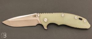   Couteau custom 3.5'' XM-18 Spanto Tri-Way par Rick Hinderer - S45VN et G10