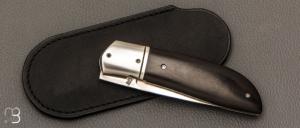 Couteau " Bohème " custom par Rémi Lavialle - RWL34 et ébène