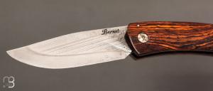   Couteau de poche Corse Cocobolo de Jean-Jacques Bernet