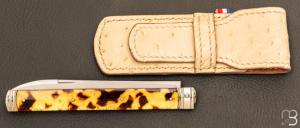   Couteau " Interprétation du Diderot " pliant fait main par Bastien Toubhans - Atelier Beau Merle