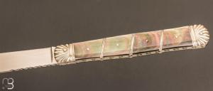  Couteau "Interprétation du Violon" par Romain Alvarez - Nacre noire