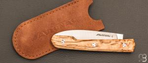 Couteau " Le Capi " par la Coutellerie Savignac -  Bouleau et lame en 14c28