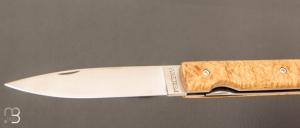    Couteau " Le Français " par Perceval - Loupe d'acacia