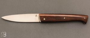   Couteau " Le Lombard " par Fontenille-Pataud - Bois de fer et 14c28n