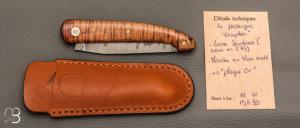   Couteau " Le Passager " de Pierre Thomas - Atelier Odae - Koa ondé et Sandinox