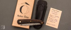    Couteau " Le Passager " de Pierre Thomas - Atelier Odae - Wengé microbillé