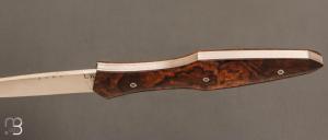  Couteau " Magna Pinna " fait main par Laraud Blade  - Bois de fer et 14C28