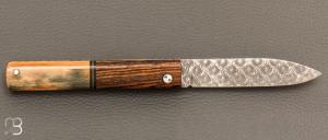  Couteau " L'Olonnois " de L'atelier du capitaine - Mammouth/Bocotte