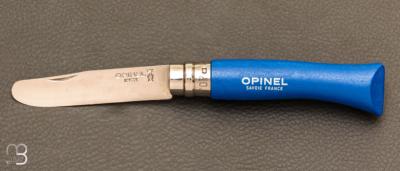 Couteau Opinel enfant N7 inox htre bleu