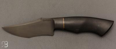   Couteau " Petit Hunter " semi intégral par Adam DesRosiers